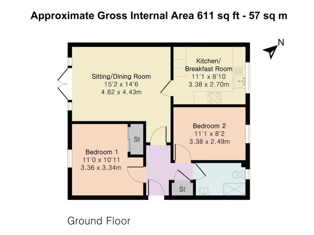 Floorplans For Orchard Walk, Watlington, OX49