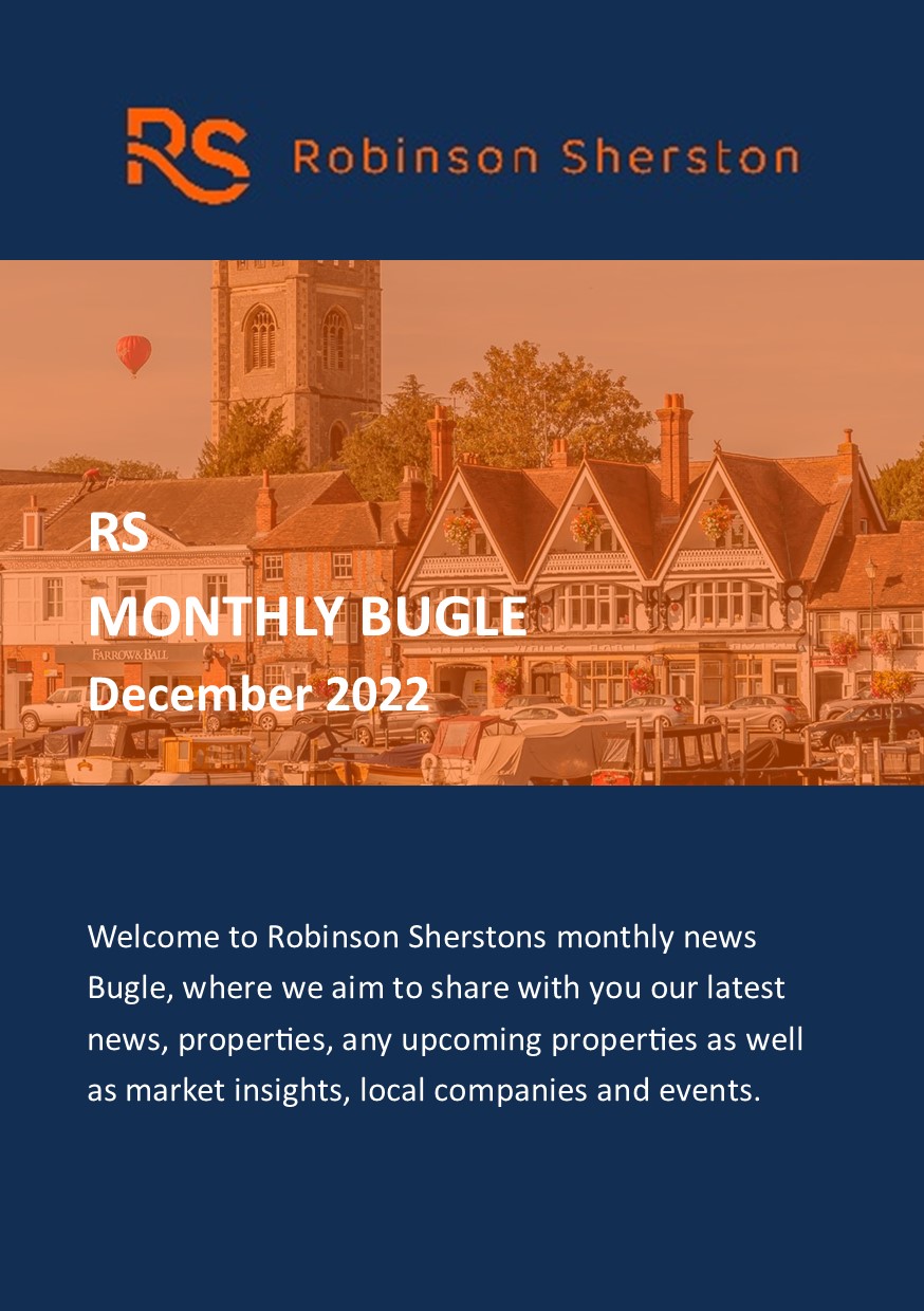 Robinson Sherston December 2022 Bugle Robinson Sherston