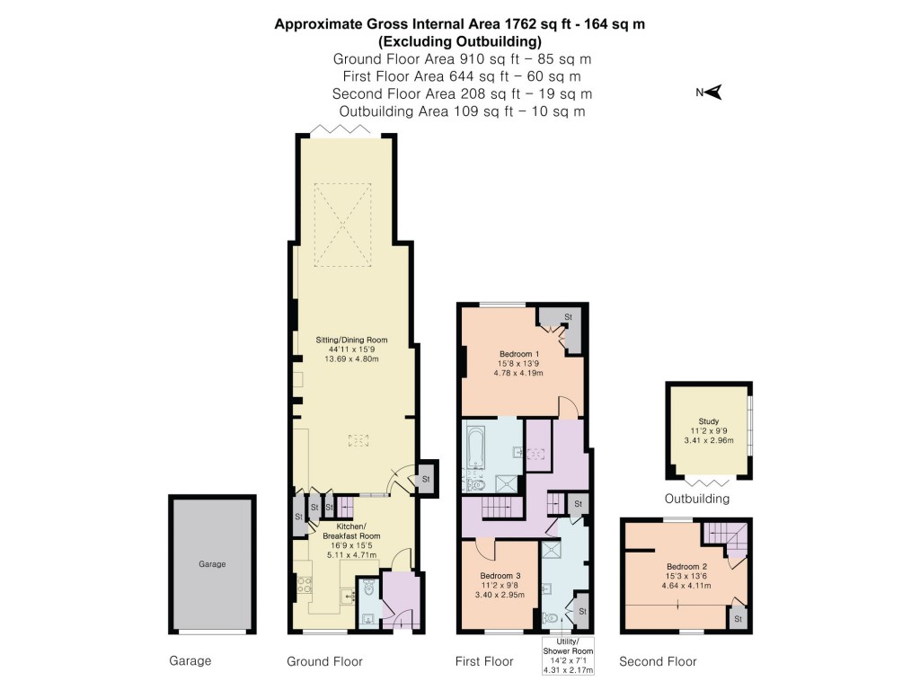 Floorplans For 78 Bell Street, Henley-On-Thames, RG9