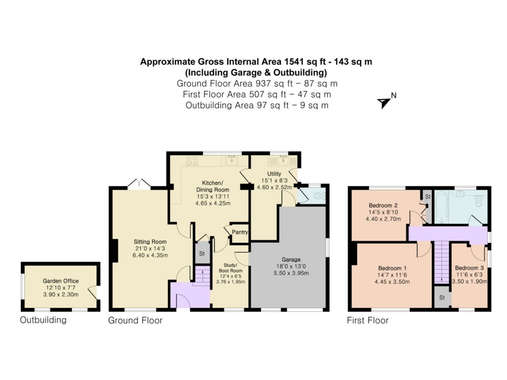 Floorplans For The Ridgeway, Nettlebed, RG9