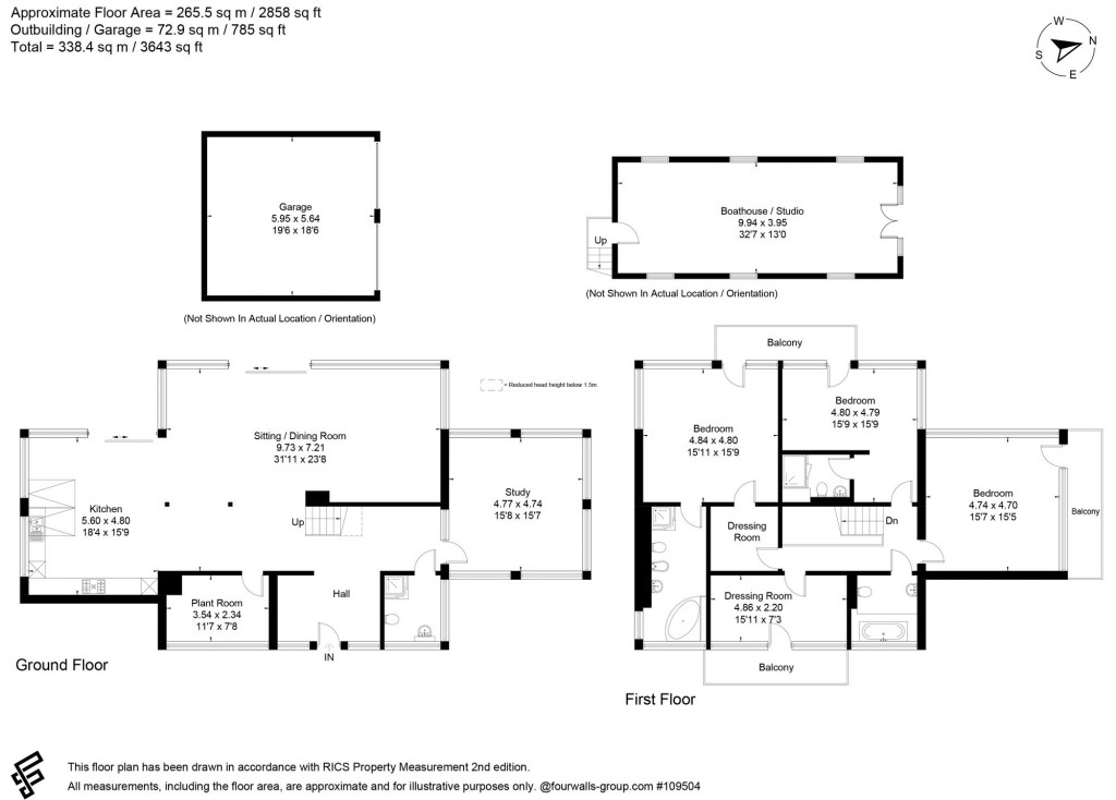 Floorplans For Goring, Reading, RG8