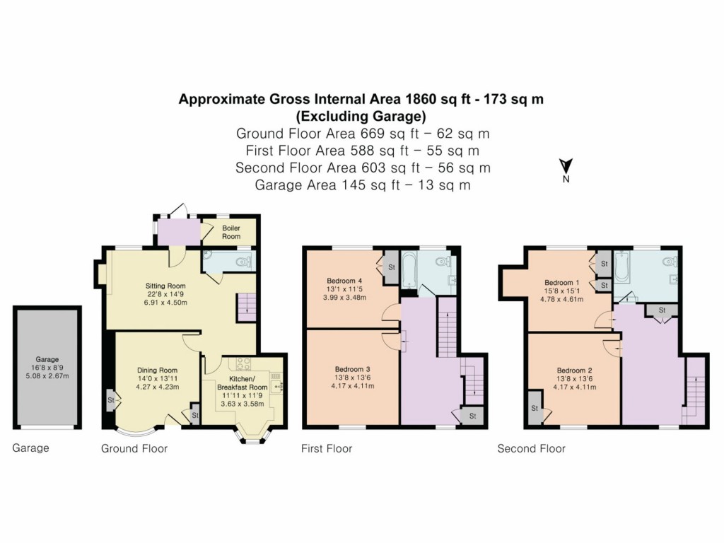 Floorplans For High Street, Nettlebed, RG9