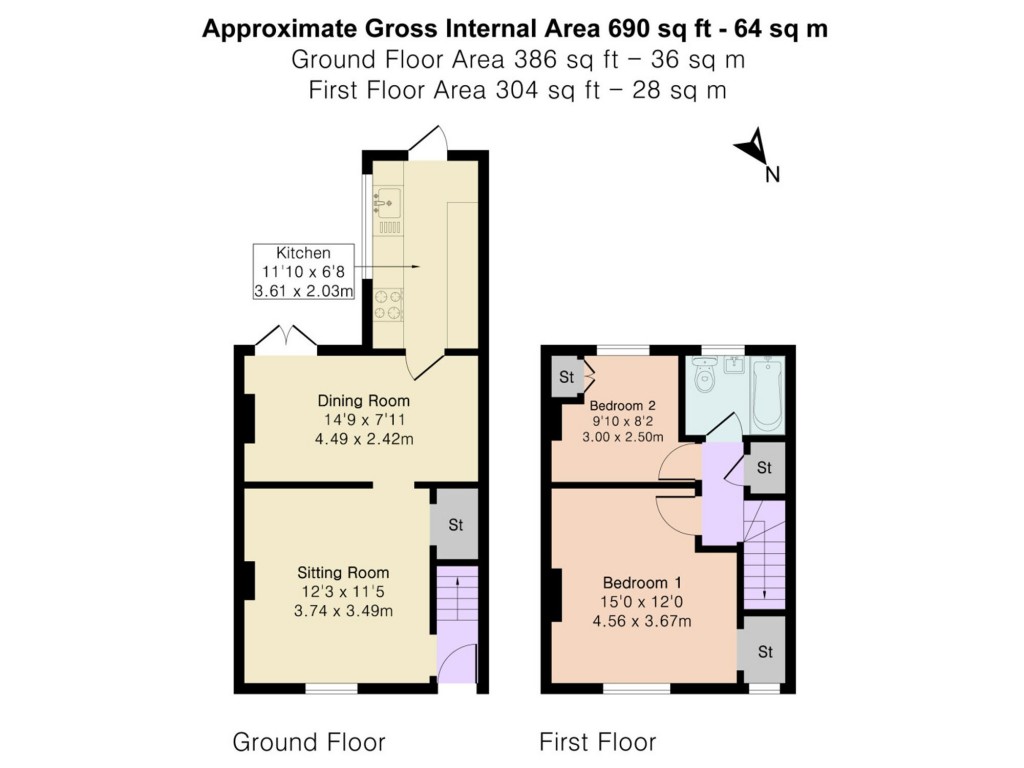 Floorplans For Reading Road, Henley-On-Thames, RG9