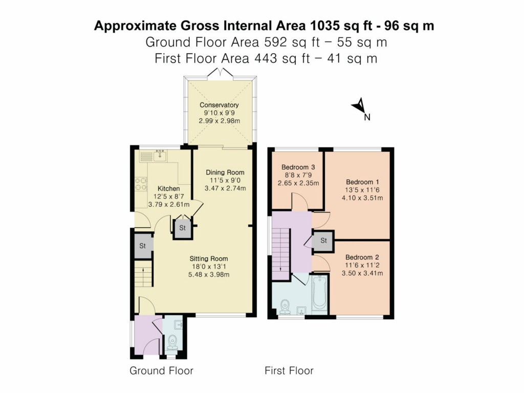 Floorplans For Cowleaze, Chinnor, OX39
