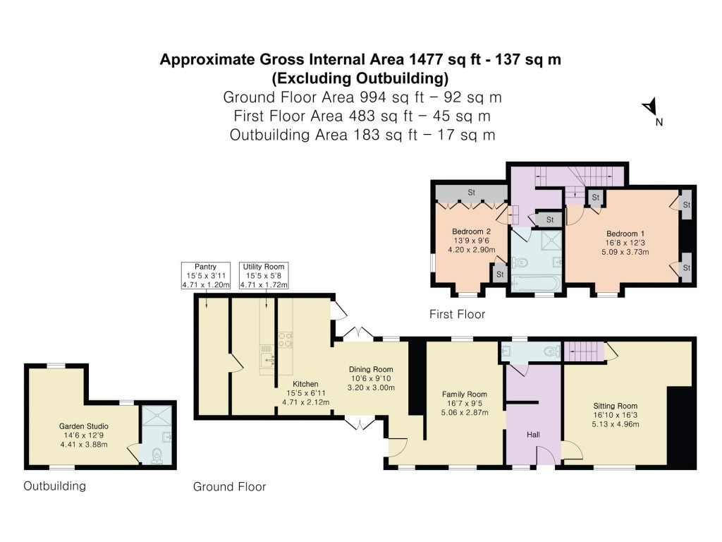 Floorplans For Fawley, Henley-On-Thames, RG9